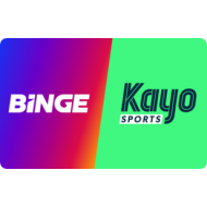 Streamotion eGift Card - $100 - Kayo & Binge
